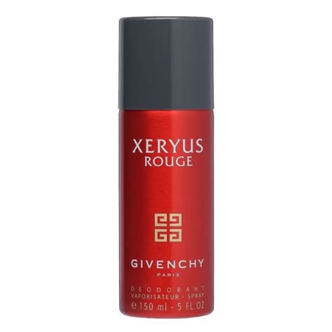 givenchy xeryus rouge deodorant spray 150ml|XERYUS ROUGE .